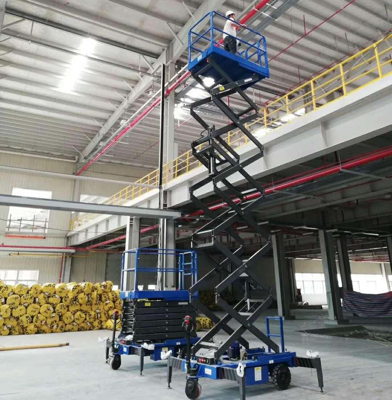 长沙助力行走剪叉式高空作业平台