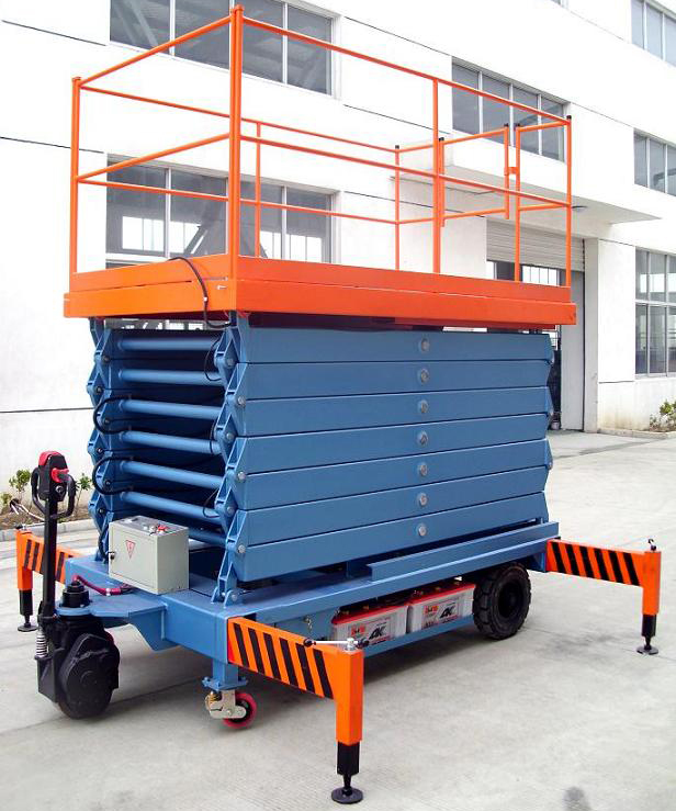 长沙助力行走剪叉式高空作业平台